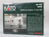 KATO CALIFORNIA ZEPHYR 11 CAR