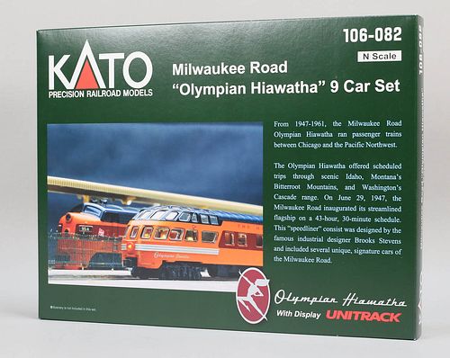 KATO OLYMPIAN HIAWATHA 9 CAR SET