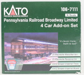 KATO PA RR 4 CAR ADD ON SET -