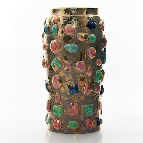 KATRICH POTTERY RELIQUARY LUSTER