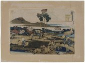 Katsushika Hokusai Woodblock P