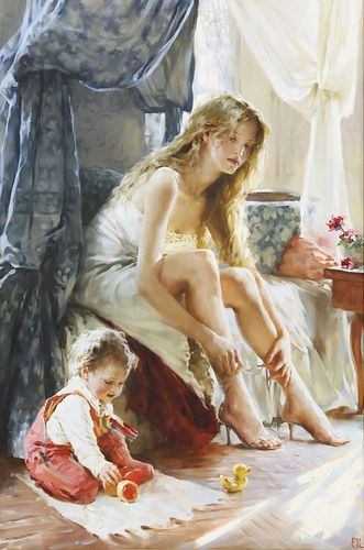 KATYA MORGUN (B.1982) &#039;MORNING