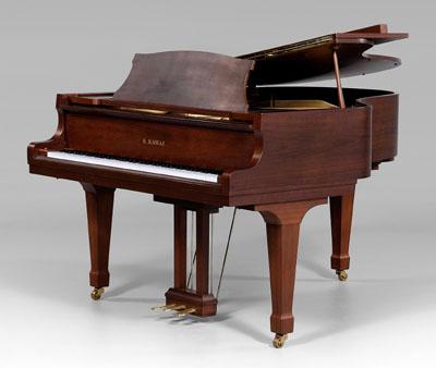Kawai baby grand piano, walnut