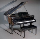 KAWAI EBONIZED PARLOR GRAND PI