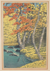 KAWASE HASUI (1883 - 1957) "AU