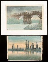 KAWASE HASUI (1883-1957), 2 JA