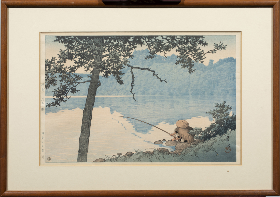 KAWASE HASUI (1883-1957) - LAKE
