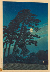 KAWASE HASUI (1883-1957), MOON