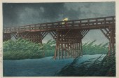 KAWASE HASUI - EVENING SHOWER