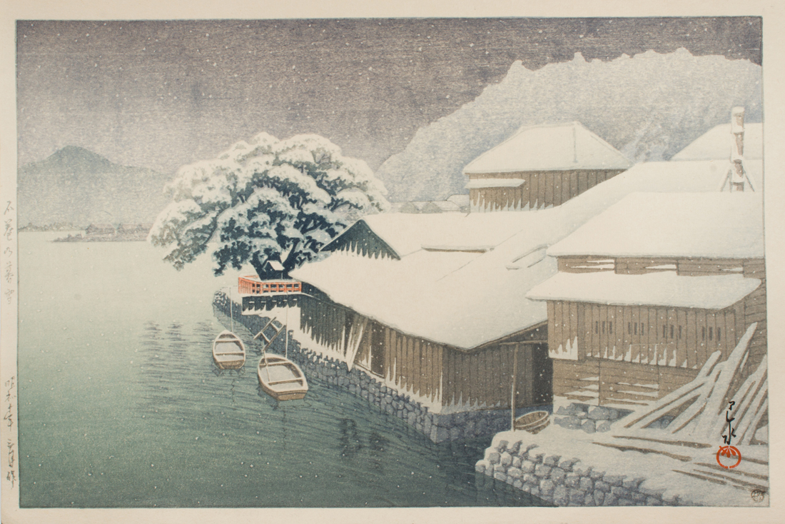 KAWASE HASUI - ISHINOMAKI IN THE