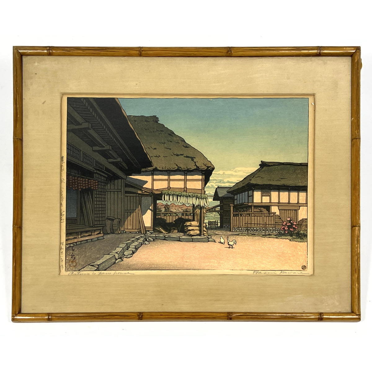 KAWASE HASUI Japanese Woodblock