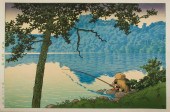 KAWASE HASUI - LAKE MATSUBARA