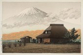 KAWASE HASUI - MT. FUJI FROM N