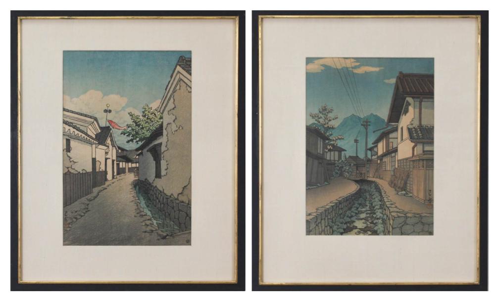 KAWASE HASUI TWO WOODCUTSKAWASE