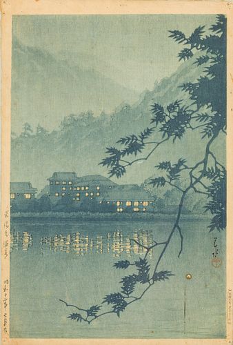 KAWASE HASUI, YUMOTO SPA, NIKKO,