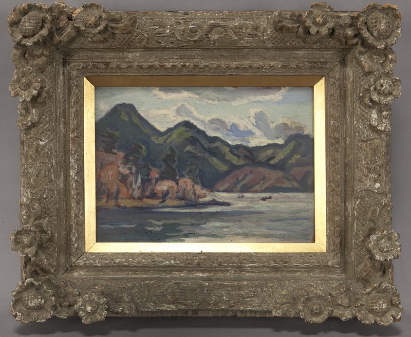Kawashima Ruchiro oil painting on