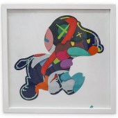 KAWS (B. 1974) "STAY STEADY" F
