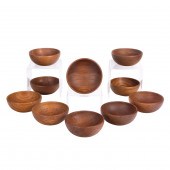 KAY BOJESEN, BOWLS, SET OF 10