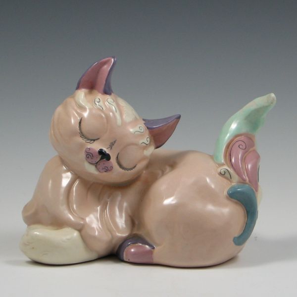 Kay Finch Cat Figurine marked