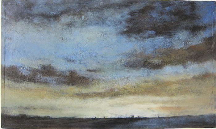 KAY FRENCH ACRYLIC ON BOARD