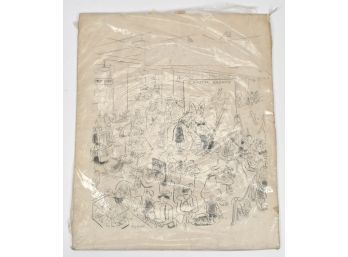 Kay Kato original pencil