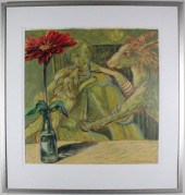 KAY O'ROURKE OIL ON PAPERKAY O