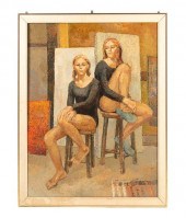 KAY WILSON BALLERINA OIL PAINT