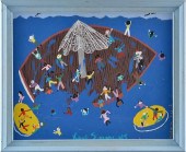 KAYE SIMMONS FOLK ART PAINTING