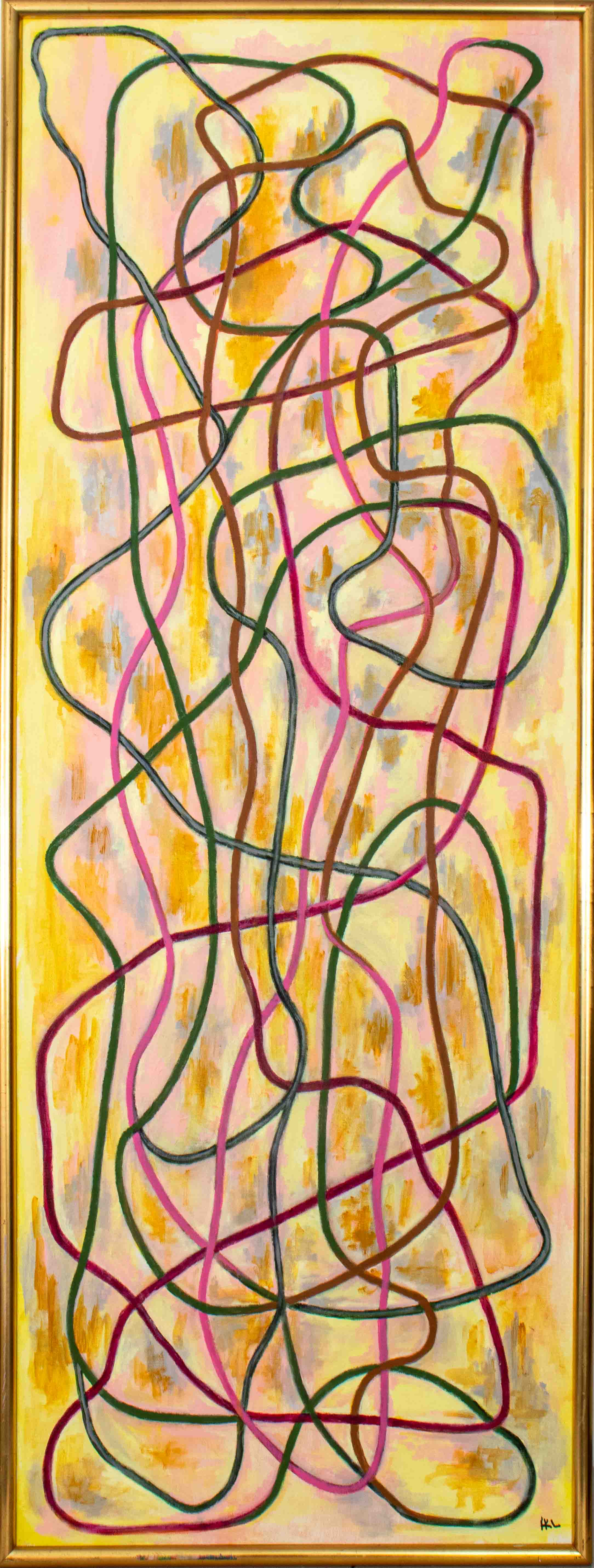 KAYO LENNAR "CLAIRIERE II" OIL ON