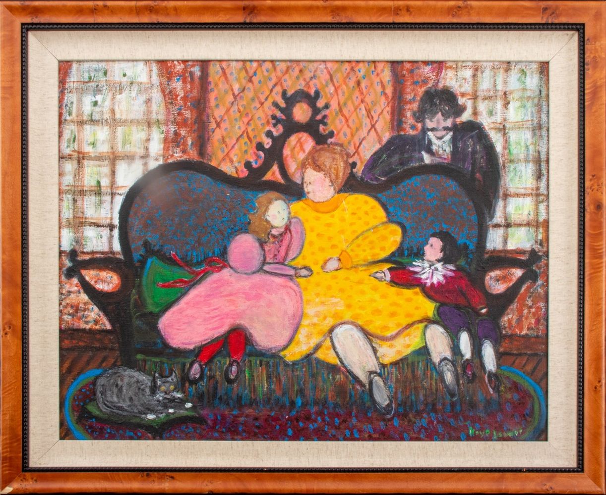 KAYO LENNAR "MES CHERIS" OIL ON