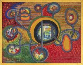 KAYO LENNAR "NEXT DOOR" OIL ON
