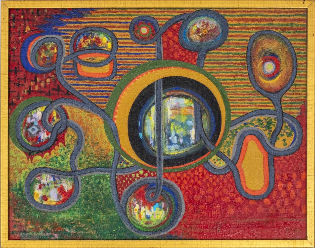 KAYO LENNAR "NEXT DOOR" OIL ON