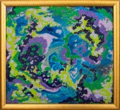 KAYO LENNAR 'PURPLE ABSTRACTIO
