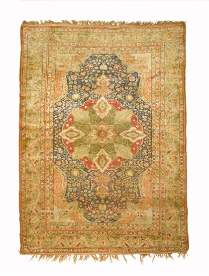 Kayseri silk rug    central