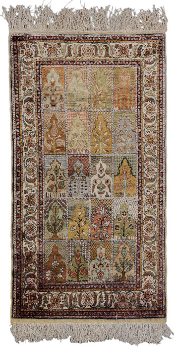 Kayseri Silk Rug Turkey, 20th