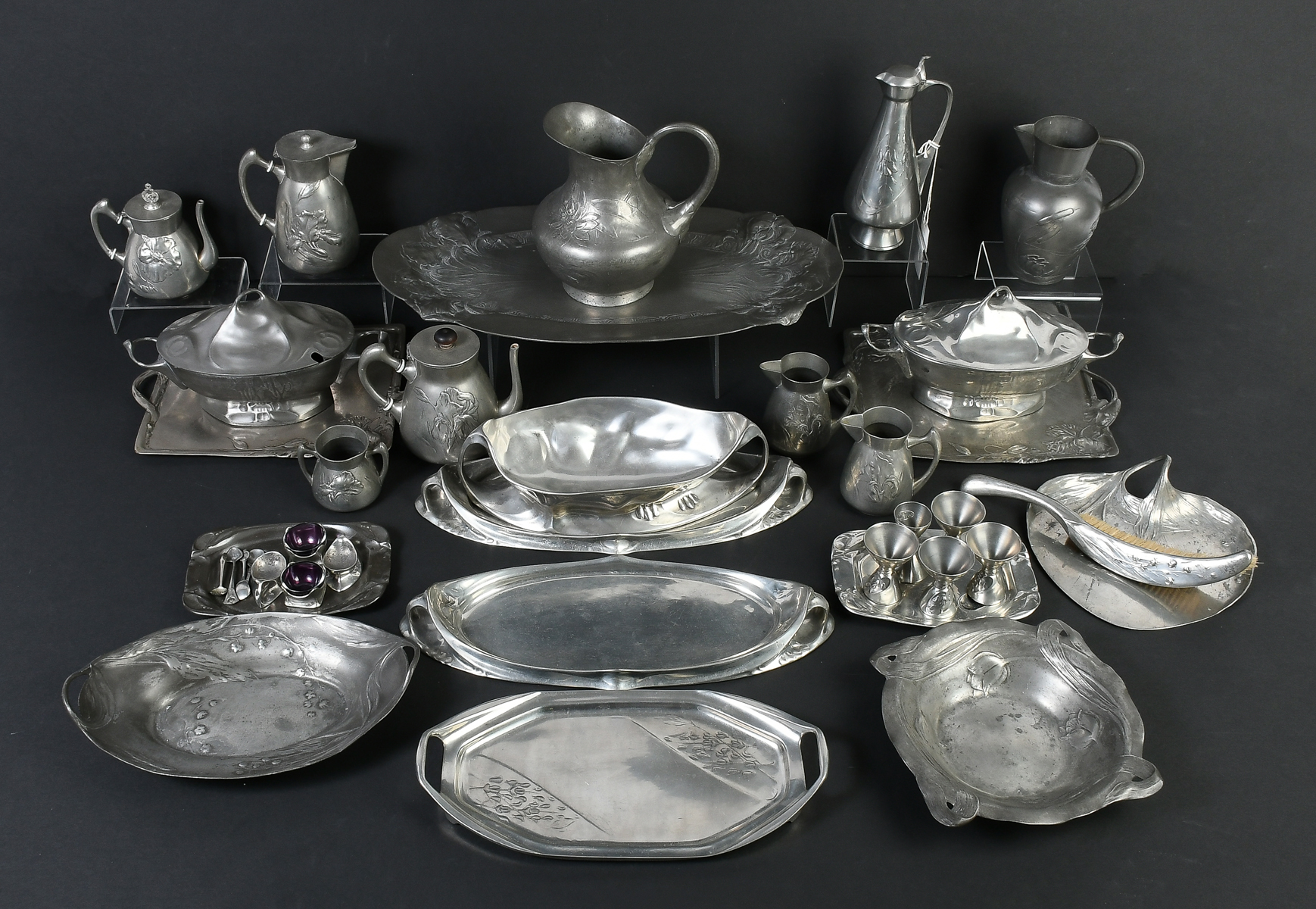 KAYSERZINN ART NOUVEAU PEWTER