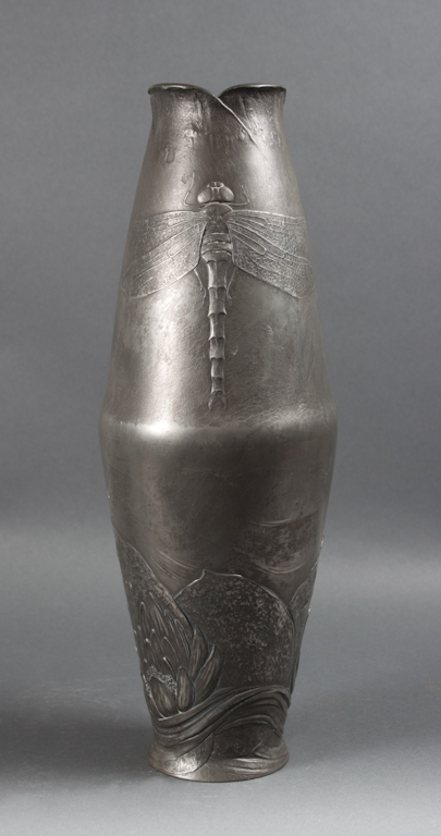 Kayserzinn pewter vase first