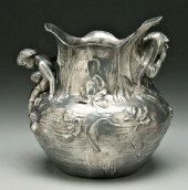 Kayserzinn pewter vase, presen