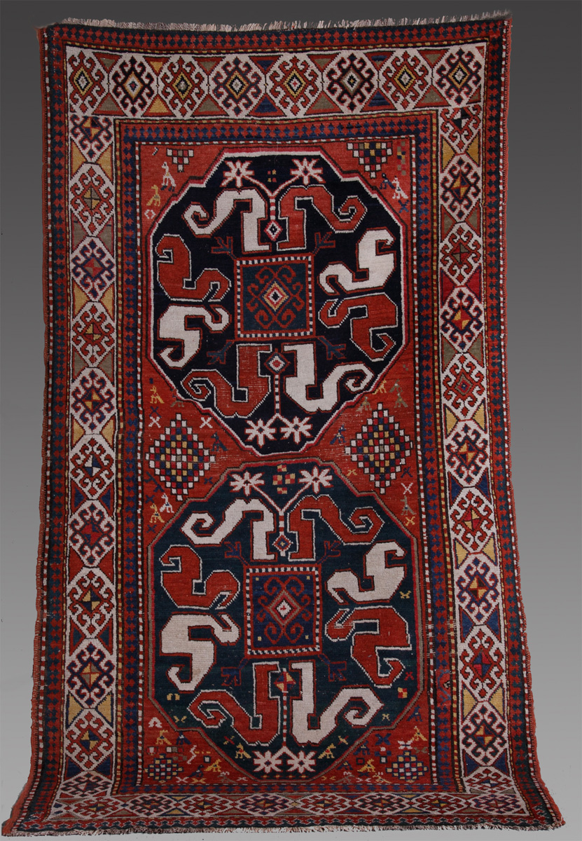 Kazak 763. Kazak Very good. 4' x 7'