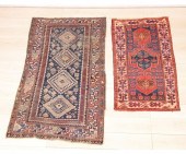 Kazak center hall carpet with
