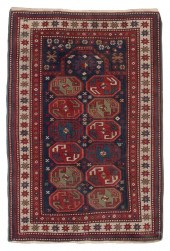 KAZAK DESIGN PRAYER RUG: 3’2”