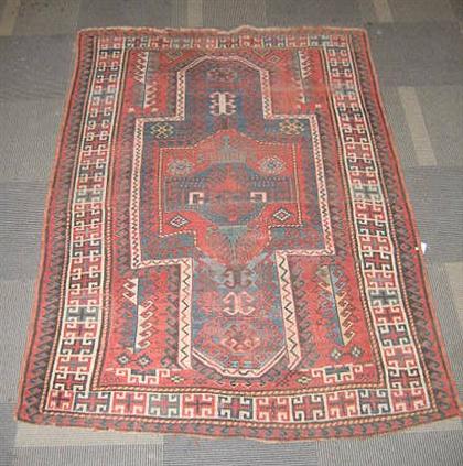 Kazak Double Niche prayer rug   