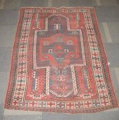 Kazak Double Niche prayer rug