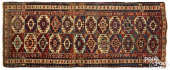 KAZAK LONG RUG, CA. 1900<br>Ka
