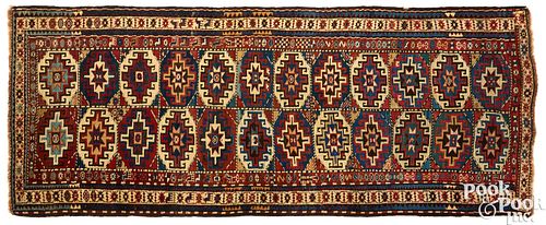 KAZAK LONG RUG, CA. 1900Kazak