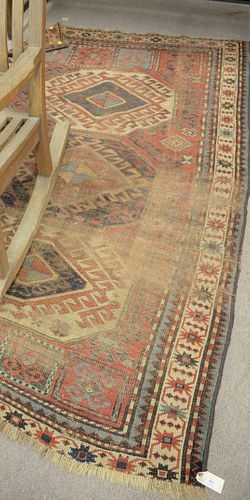 KAZAK ORIENTAL RUG, 4' 5" X 7'