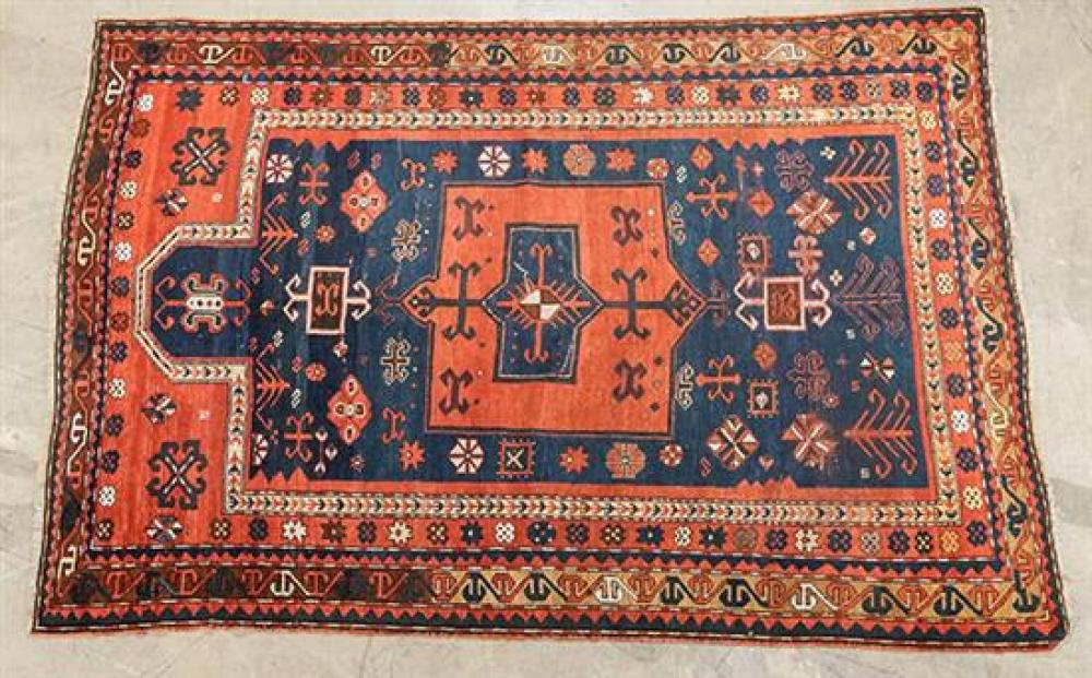 KAZAK PRAYER RUG CIRCA 1900 7 FT