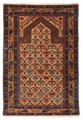 KAZAK PRAYER RUG20th century,