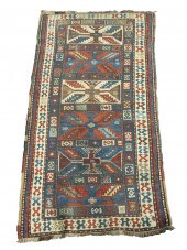 KAZAK RUG (2'11" X 5'9") Kazak