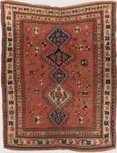 KAZAK RUG, CAUCASUS, CA. 1875;